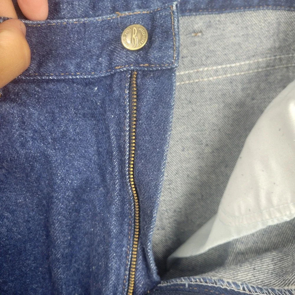 Riders Jeans Mens 34x30 Straight Leg Classic Fit Zip Fly Made in USA Vintage 90s